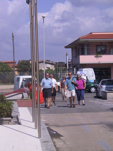 The group arrives a Mach II