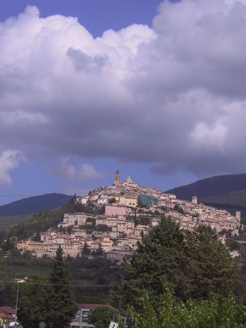 Trevi, near the villa