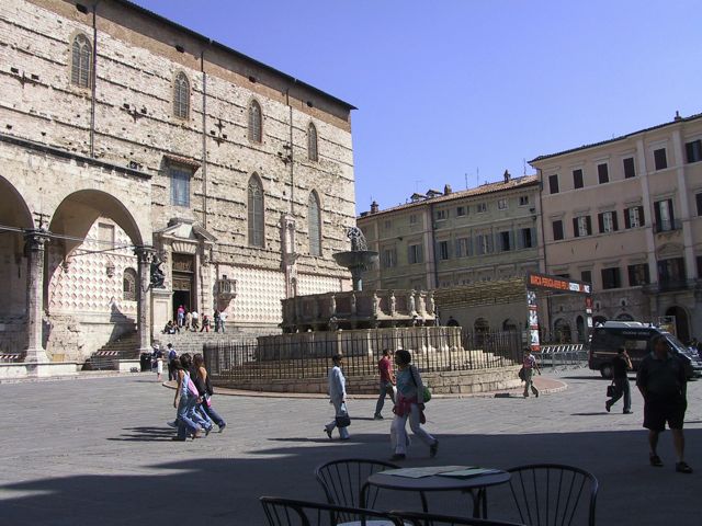 Fontana Maggiore, 13th C.