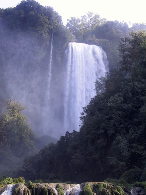 Falls, when turned on