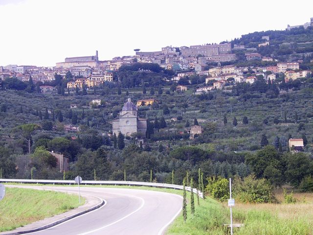 Leaving Cortona