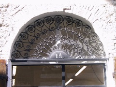 Art above the doors