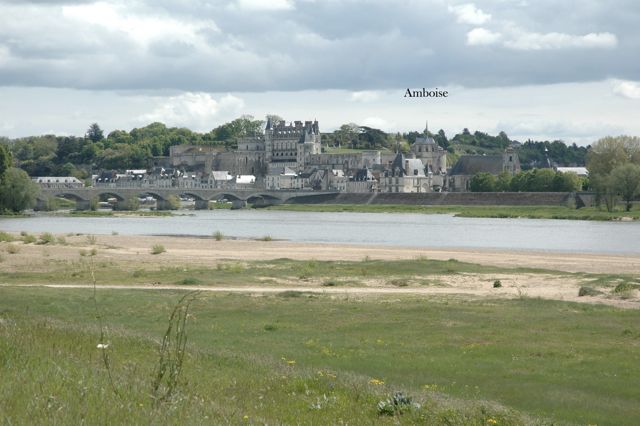 Arriving at Amboise