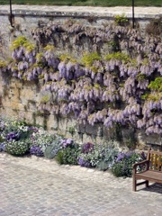 On the wall