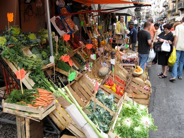 Market in Monreale