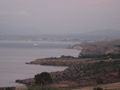 Our last view as we leave for London