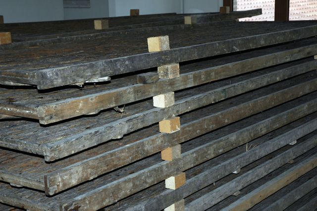 How the grapes are dried