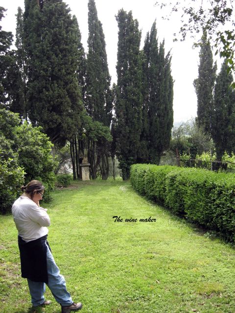 The wine maker is a Donna