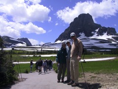 Logan Pass, toward Hidden Lake